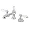 Kingston Brass KC7061PL Widespread Bathroom Faucet with Brass Pop-Up, Polished Chrome KC7061PL - alternate 1